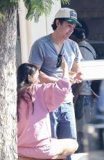 CAYLEE COWAN Out for Coffee with Casey Affleck in Los Angeles 11/01/2025
