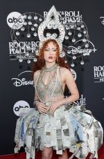 CHAPPELL ROAN at 2025 Rock & Roll Hall Of Fame Induction Ceremony 11/08/2025