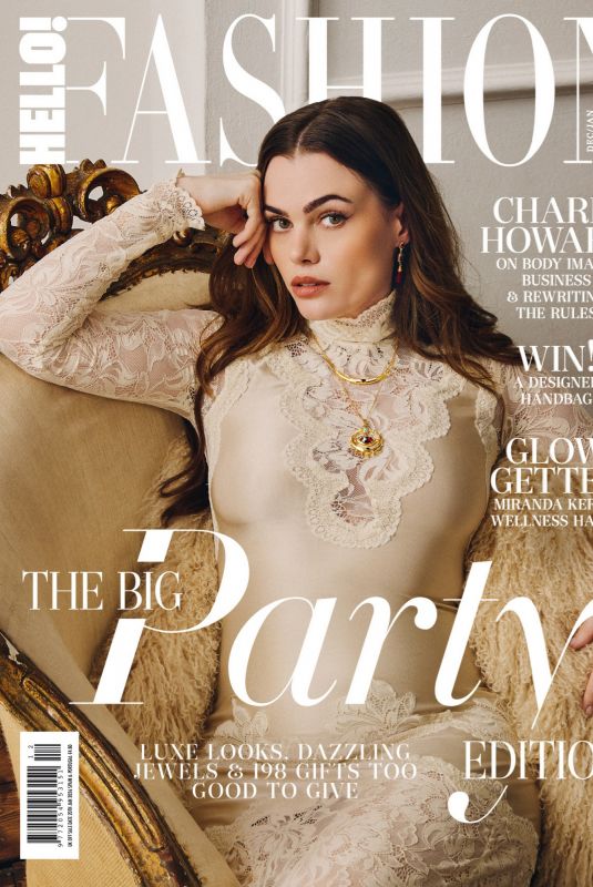 CHARLI HOWARD in HELLO! Fashion Monthly,December 2025 / January 2026