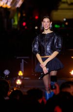 CHARLOTTE CARDIN Performs at Champs ELysees