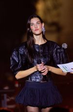 CHARLOTTE CARDIN Performs at Champs ELysees