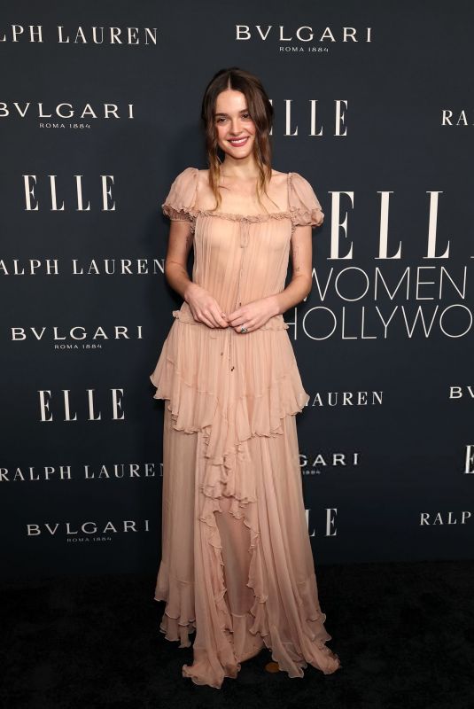 CHARLOTTE LAWRENCE at ELLE 2025 Women in Hollywood Celebration in Los Angeles 11/17/2025