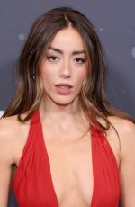 CHLOE BENNET at A Very Jonas Christmas Movie World Premiere in New York City 11/10/2025