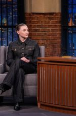 CHLOE MORETZ at Late Night with Seth Meyers 11/18/2025