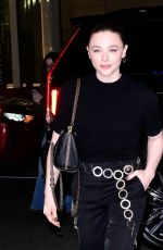 CHLOE MORETZ Leaves NBC Studios in New York City 11/17/2025