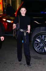 CHLOE MORETZ Leaves NBC Studios in New York City 11/17/2025