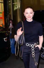 CHLOE MORETZ Leaves NBC Studios in New York City 11/17/2025