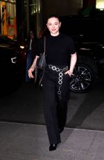 CHLOE MORETZ Leaves NBC Studios in New York City 11/17/2025