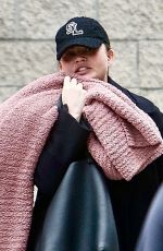 CHRISSY TEIGEN Arrives at a Dental Appointment in Westwood 11/17/202
