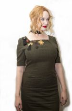 CHRISTINA HENDRICKS at Bad Santa 2 Press Conference in Hollywood 11/11/2016