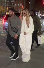CIARA and Russell Wilson Leaves The Corner Store After Dinner in New York 11/23/2025