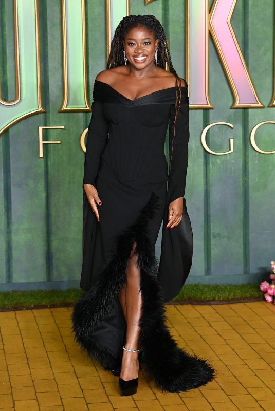 CLARA AMFO at Wicked: For Good European Premiere in London 11/10/2025