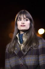 CLARA LUCIANI at Launch of Christmas Lights on Champs-Elysees in Paris 11/21/2021