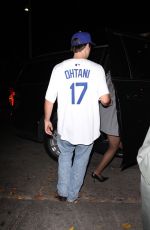 Cole Sprouse leaving the Chateau Marmont Hotel after enjoying their night out in Los Angeles 10/28/2025