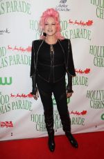 CYNDI LAUPER at 85th Annual Hollywood Christmas Parade 11/27/2016