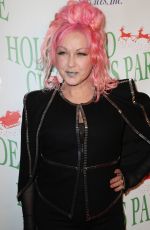 CYNDI LAUPER at 85th Annual Hollywood Christmas Parade 11/27/2016