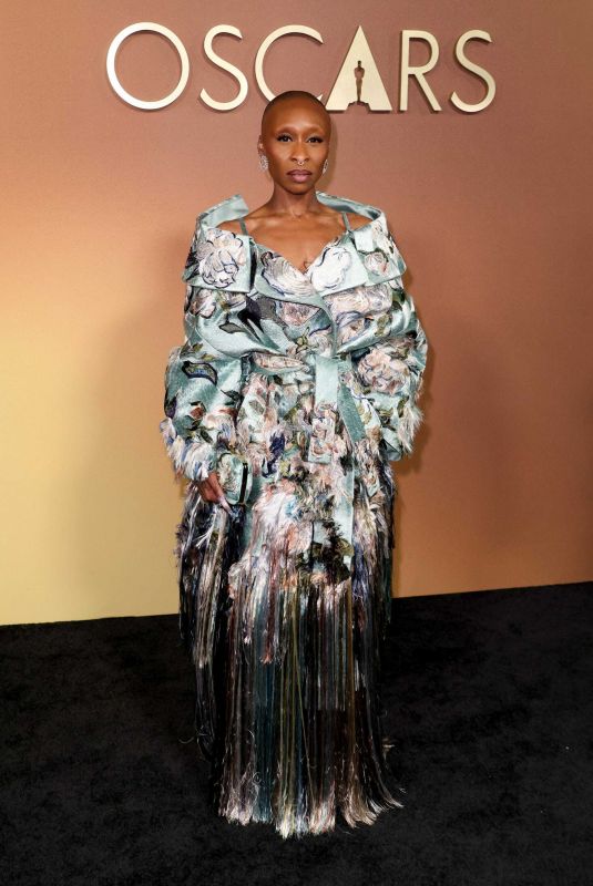 CYNTHIA ERIVO at 16th Governors Awards in Los Angeles 11/16/2025