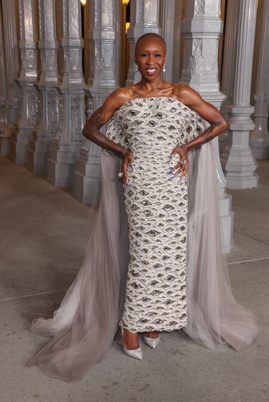 CYNTHIA ERIVO at 2025 LACMA Art+Film Gala at Los Angeles County Museum of Art 11/01/2025