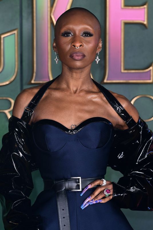 CYNTHIA ERIVO at Wicked: For Good European Premiere in London 11/10/2025