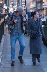 DAISY RIDLEY and Tom Bateman Out in London 11/21/2025
