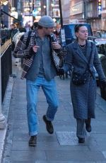 DAISY RIDLEY and Tom Bateman Out in London 11/21/2025
