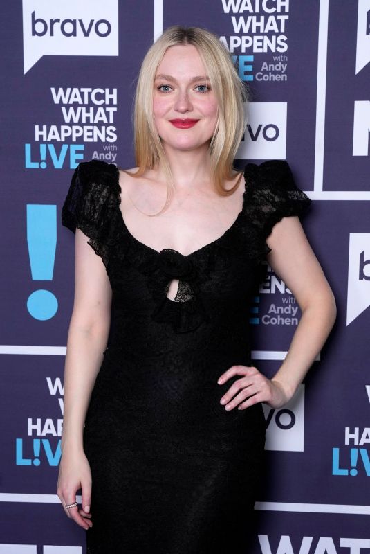 DAKOTA FANNING at Watch What Happens Live 11/03/2025