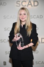 DAKOTA FANNING Receives Outstanding Achievement in Television Award at 28th SCAD Savannah Film Festival 11/01/2025