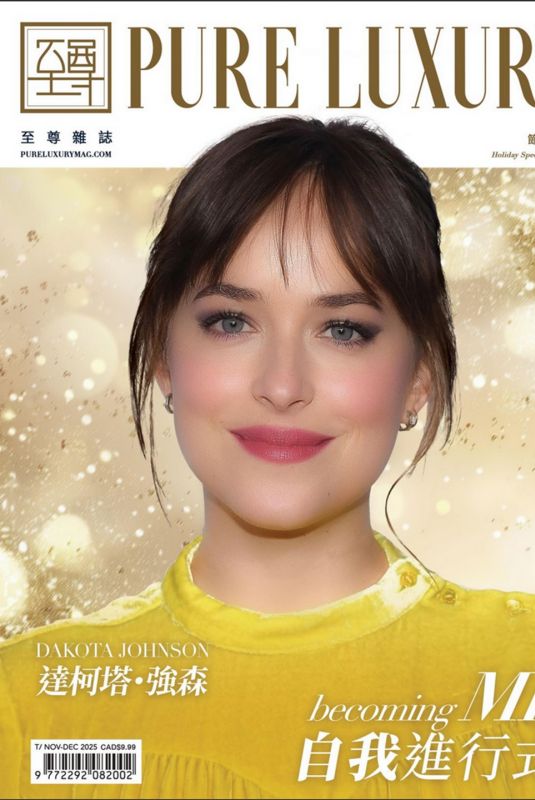 DAKOTA JOHNSON in Pure Luxury Magazine, November/December 2025