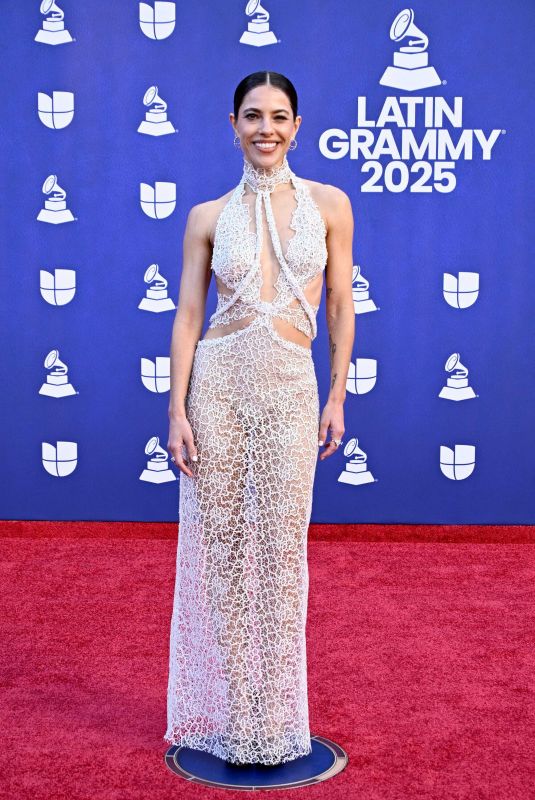 DEBI NOVA at 26th Latin Grammy Awards at MGM Grand Garden Arena in Las Vegas 11/13/2025