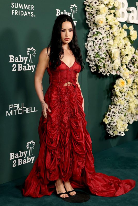 DEMI LOVATO at 2025 Baby2Baby Gala in West Hollywood 11/08/2025
