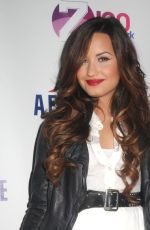 DEMI LOVATO at Z100 Jingle Ball 