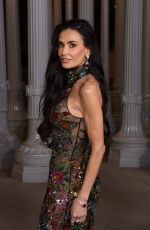 DEMI MOORE at 2025 LACMA Art+Film Gala at Los Angeles County Museum of Art 11/01/2025