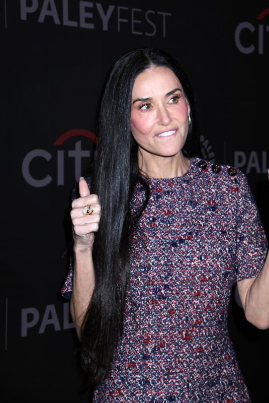 DEMI MOORE at PaleyFest NY 2025 Landman Photo Call at Paley Center for Media in New York 11/09/2025