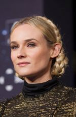 DIANE KRUGER at Switches on Champs-Elysees Christmas Lights in Paris 11/21/2012