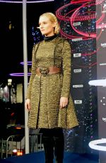 DIANE KRUGER at Switches on Champs-Elysees Christmas Lights in Paris 11/21/2012