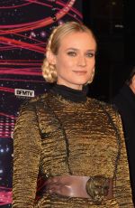 DIANE KRUGER at Switches on Champs-Elysees Christmas Lights in Paris 11/21/2012