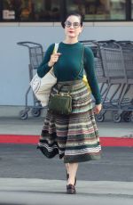 DITA VON TEESE Out Shopping at Lazy Acres in Los Angeles 10/31/2025