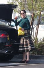 DITA VON TEESE Out Shopping at Lazy Acres in Los Angeles 10/31/2025