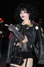 DOVE CAMERON Arrives at Vas J Morgan