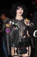 DOVE CAMERON Arrives at Vas J Morgan