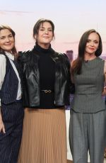 DREW BARRYMORE, LAUREN AMBROSE and CHRISTINA RICCI at Drew Barrymore Show 05/02/2025