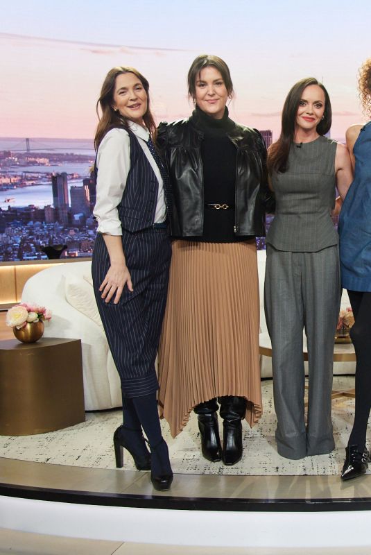 DREW BARRYMORE, LAUREN AMBROSE and CHRISTINA RICCI at Drew Barrymore Show 05/02/2025