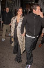 DUA LIPA and Callum Turner Leaves Saturday Night Live Afterparty in New York City 11/02/2025