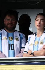 DUA LIPA at Boca Juniors vs River Plate Soccer Match in Buenos Aires 11/09/2025