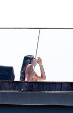 DUA LIPA at Rooftop Bikini Tanning at Hotel Fasano in Ipanema in Rio de Janeiro 11/20/2025