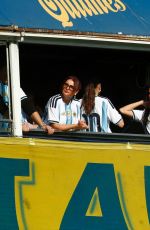 DUA LIPA at Soccer Match in Buenos Aires 11/09/2025