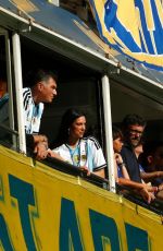 DUA LIPA at Soccer Match in Buenos Aires 11/09/2025