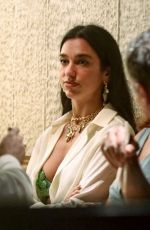 DUA LIPA Out for Dinner with Family in Rio de Janeiro 11/19/2025