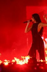 DUA LIPA Performs at Radical Optimism Tour at Estadio Nacional de Chile in Santiago 11/11/2025