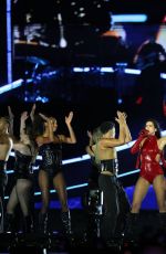 DUA LIPA Performs on Her Radical Optimism Tour at Area Externa da Farmasi Arena in Rio de Janeiro 11/22/2025